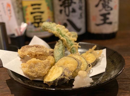 秋野菜の天婦羅